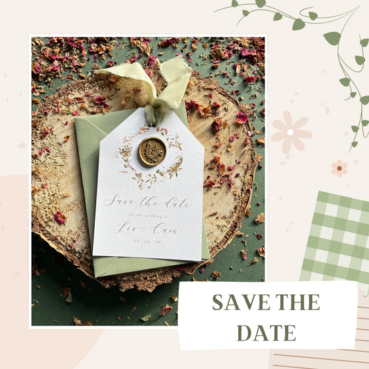 Wax Seal Save the Date