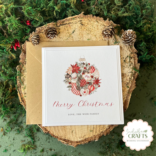 Rustic Christmas Card